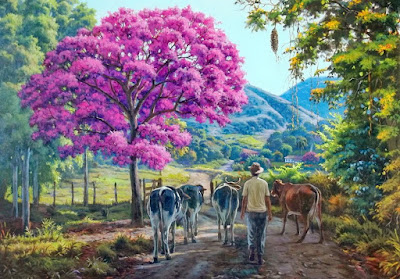 oleo-paisaje-rural pinturas-paisajes-campo
