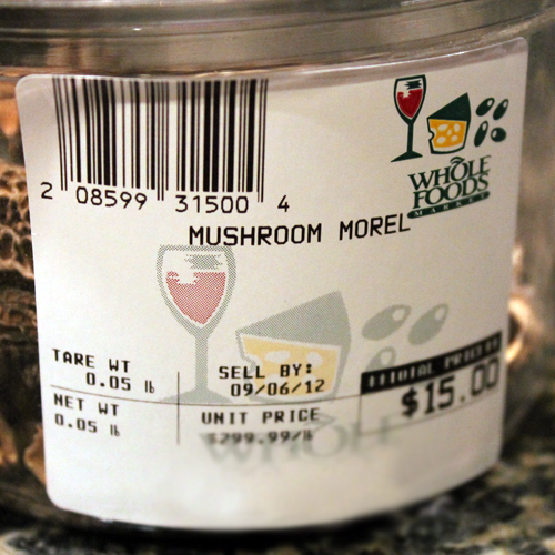 Wilde in the Kitchen Morel Risotto