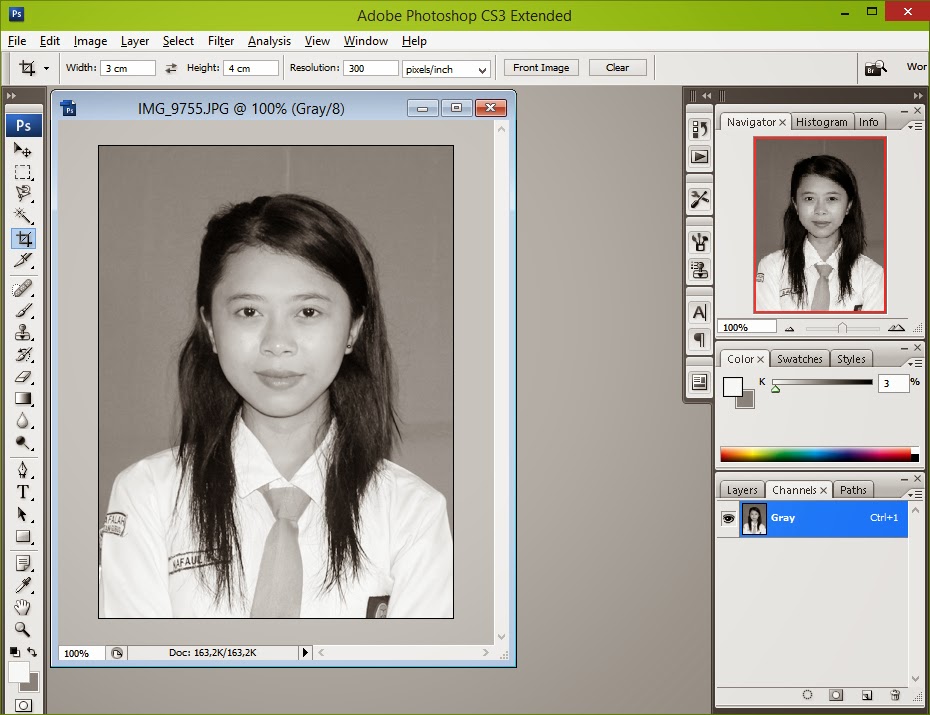cara membuat ukuran foto 3x4 dan 4x6 di photoshop cara membuat ukuran foto 3x4 dan 4x6 di photoshop