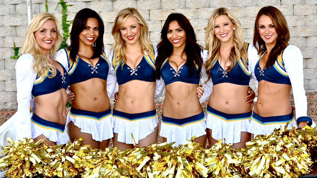 NFL and College Cheerleaders Photos The San Diego Chargers