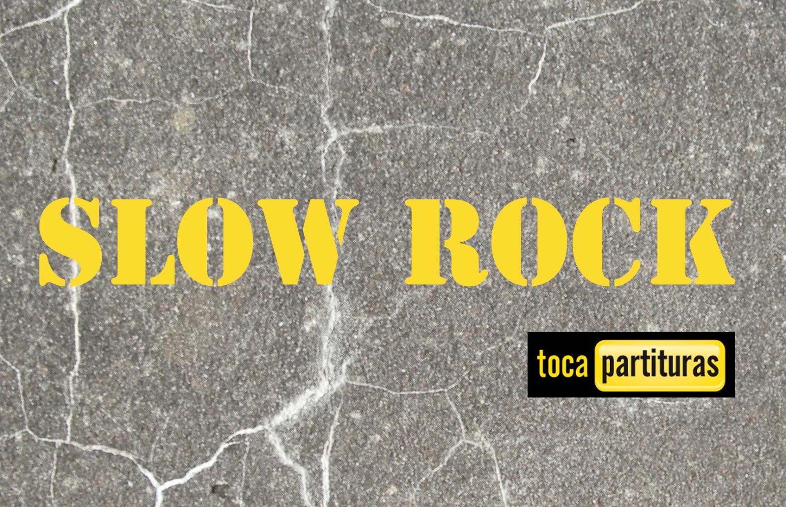 Slow Rock Partitura de Batería fácil para principiantes Rock Lento Sheet Music for Battery and Drums