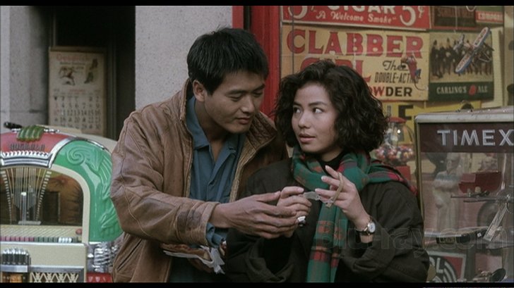 Cherie chung chor hung , alex man chi leung in hong kong, hong kong (1983)....