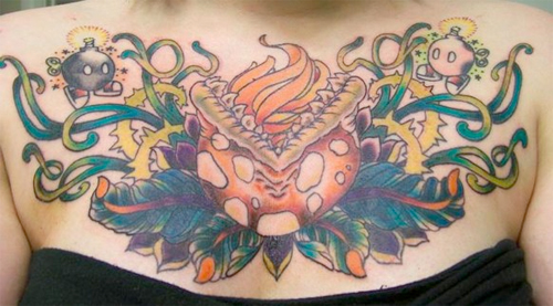 tattos for girls on chest. sssssssss Chest Tattoos Design For Girls sssssssss