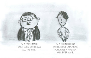 Papermate versus Ticonderoga