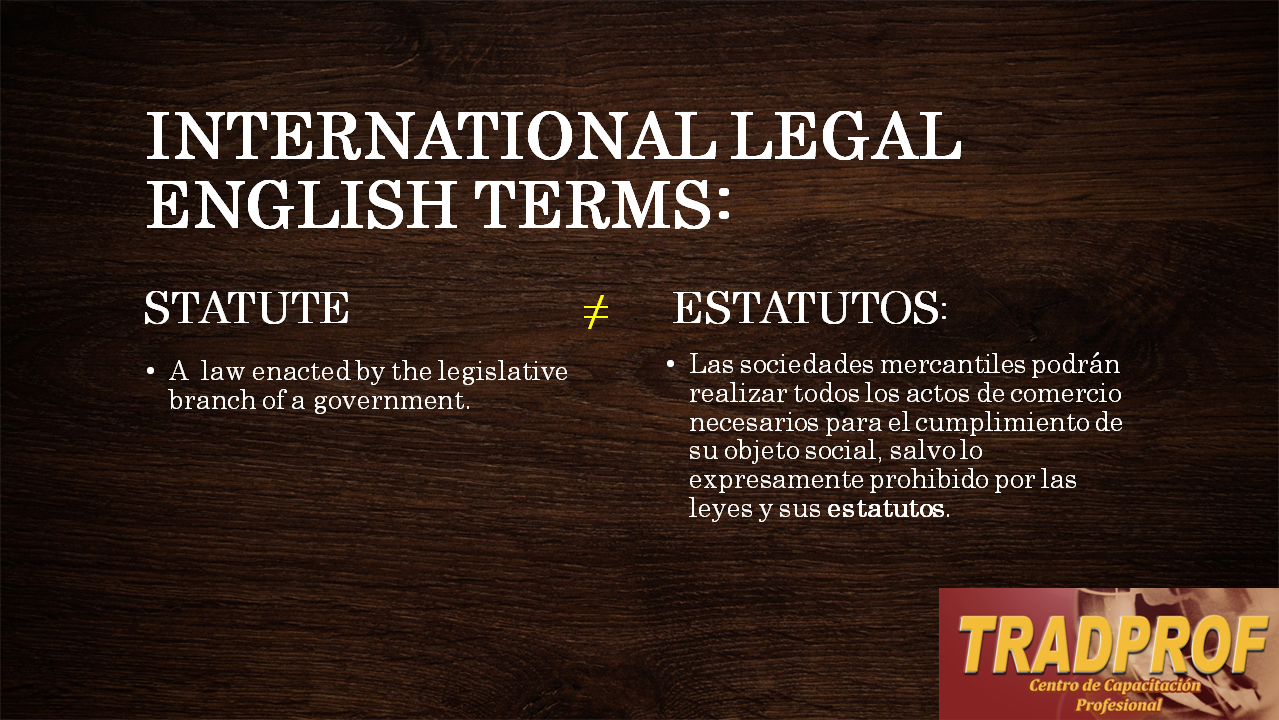 International Legal English Workshops.