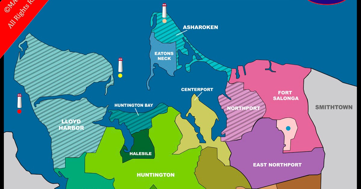 Mapzzles Full Size Maps: Huntington