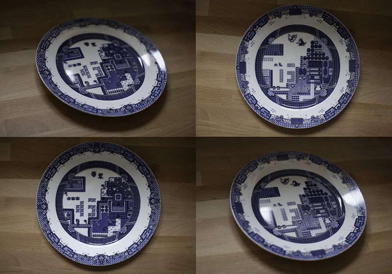 Blue Willow Dinnerware For Gamers