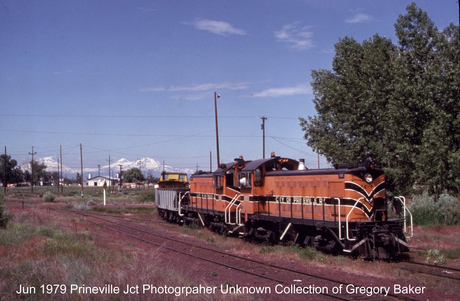 SP&S OREGON TRUNK CITY OF PRINEVILLE RAILWAY