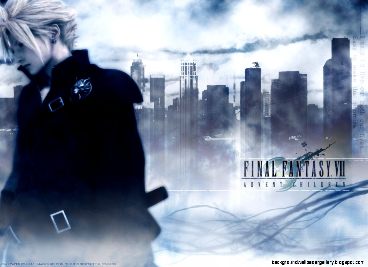Wall4All Final Fantasy VII Advent Children desktop bakcgrounds