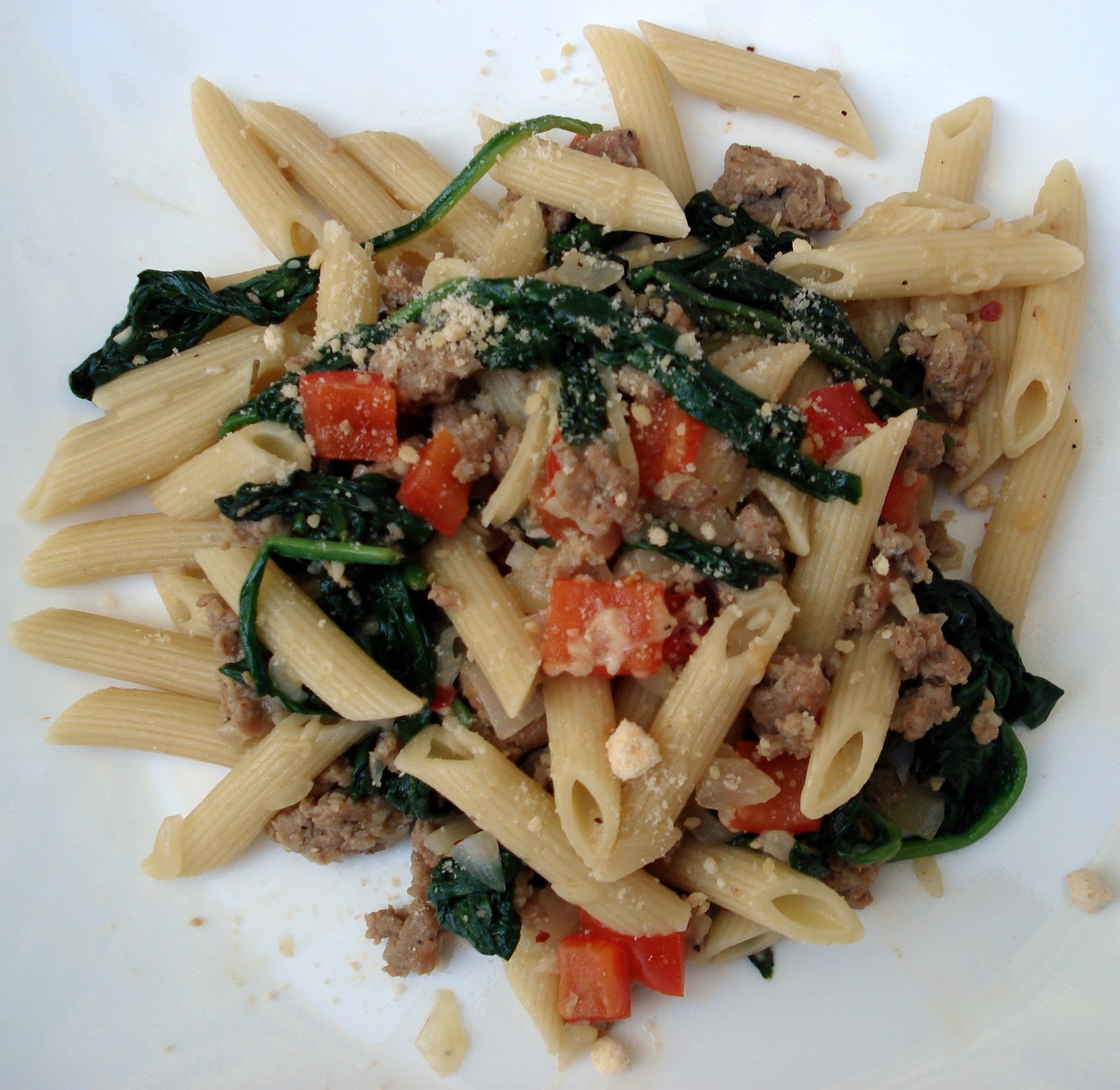 Bakestravaganza Italian Sausage and Peppers Penne