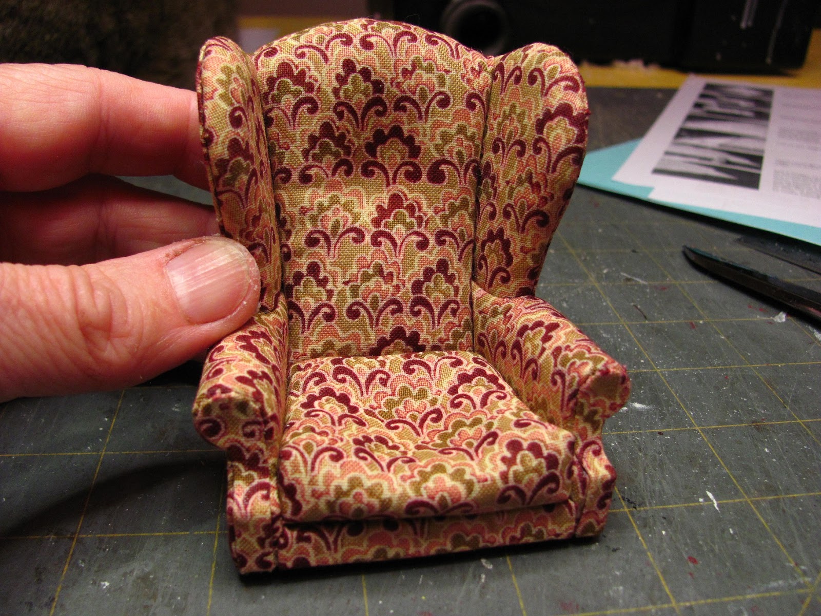 Dollhouse Miniature Furniture Tutorials 1 inch minis HOW TO AGE AN