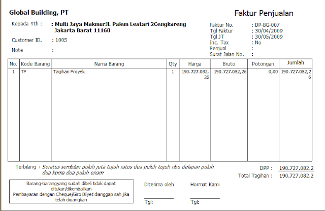 Cara Membuat Desain Faktur Penjualan Di Accurate