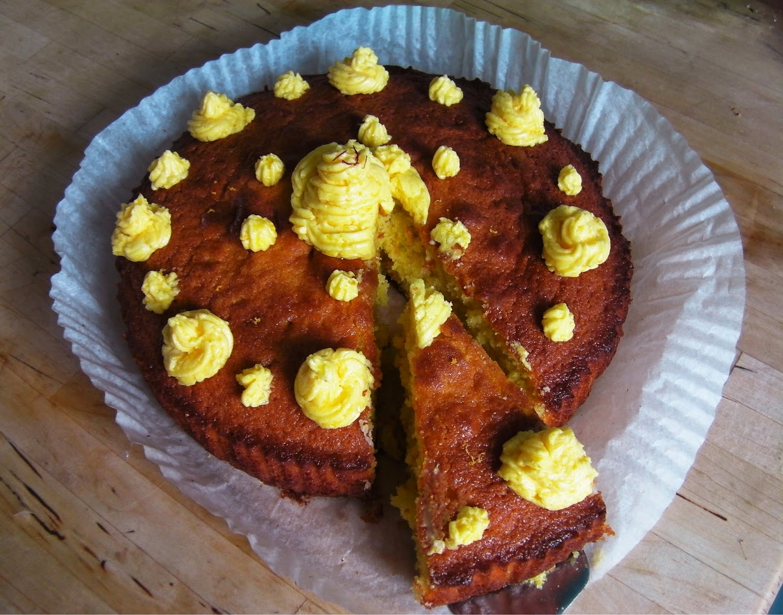Domestic Sluttery Let Her Eat Cake Saffron Yoghurt Honey Cake