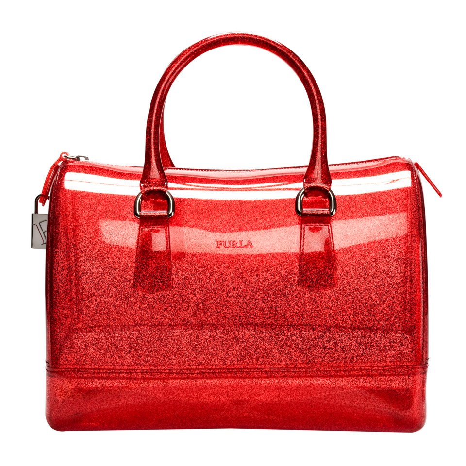 My loss is your gain!: Furla Glitter Candy Bag - Rosso Glam