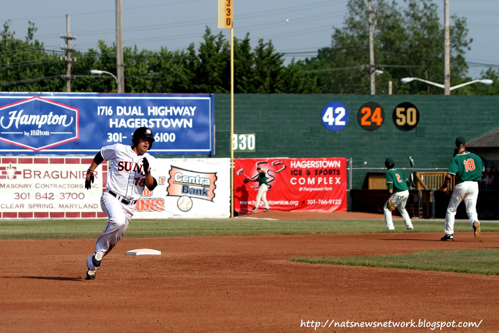 NATIONALS NEWS NETWORK: Off The Field: Hagerstown Suns 2012 Schedule