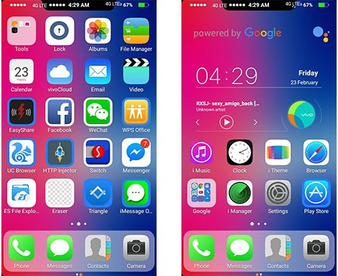 Vivo Themes Tema Ios Untuk Vivo