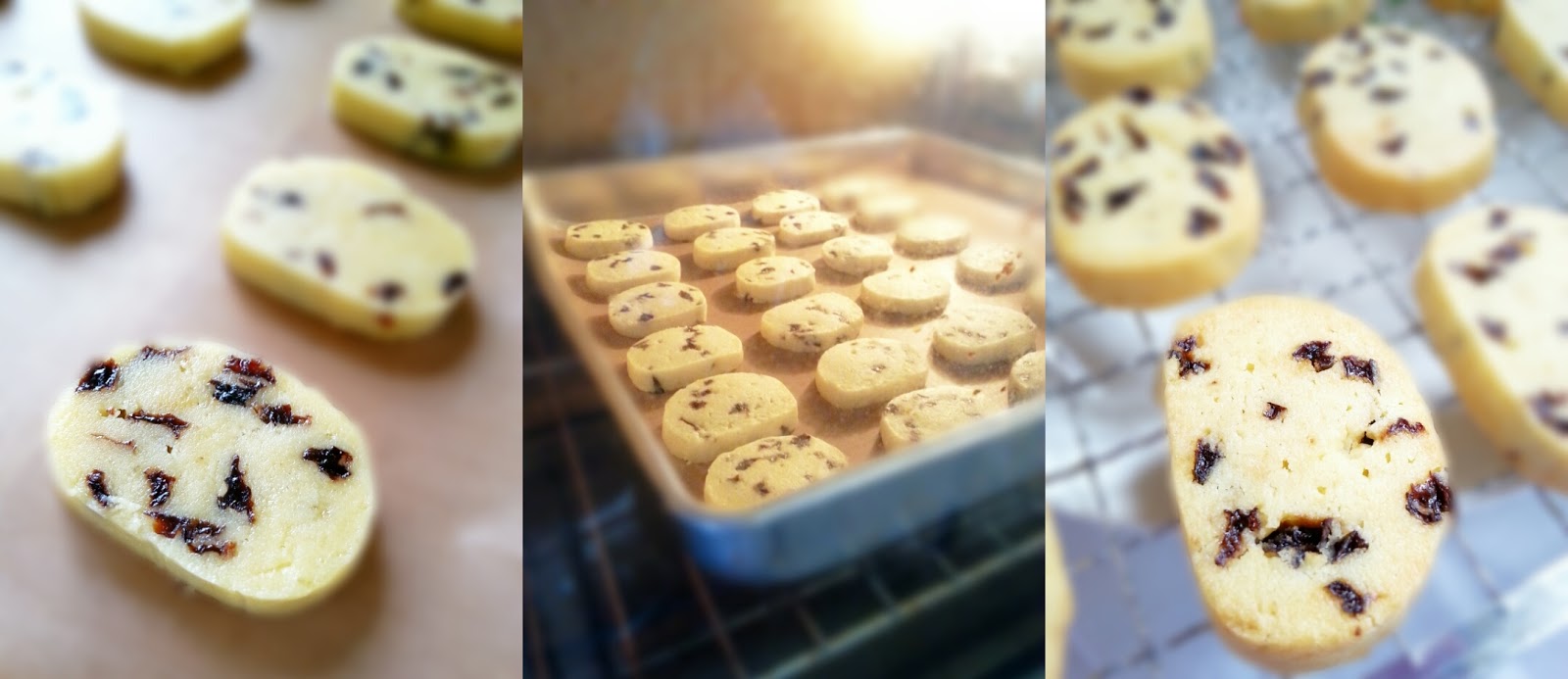 Kismis Hitam Icebox Cookies