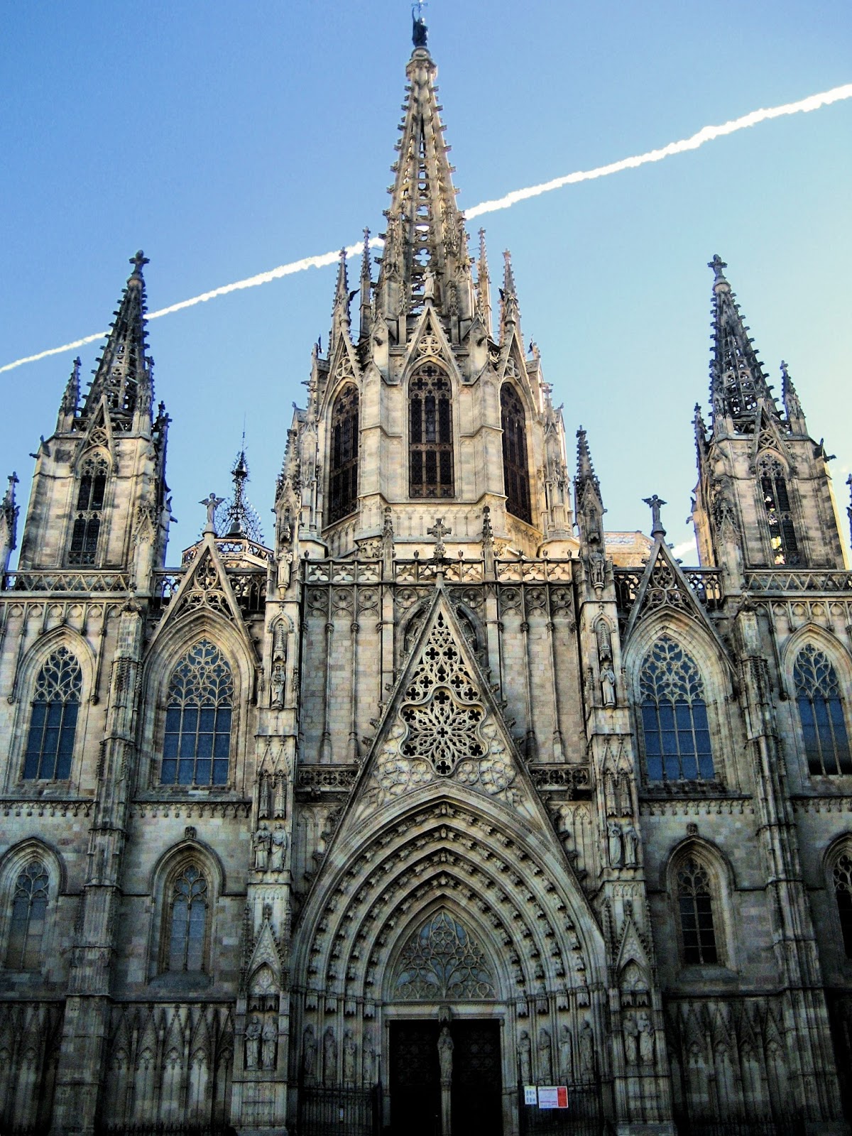 Barcelona Shots The NeoGothic façade of the Cathedral