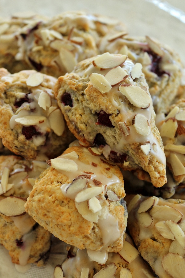 Mission Food Fresh CherryAlmond Scones