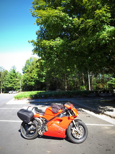 Rest stop in North Carolina