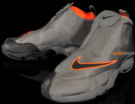 Online Nike Zoom Flight The Glove Cool Grey Black-Total Orange 6