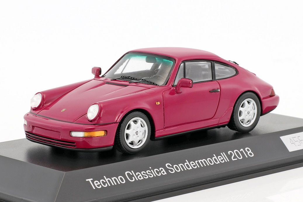 Modellauto News Spark Bringt Limitiertes Sondermodell Porsche 911 964 Techno Classica 18