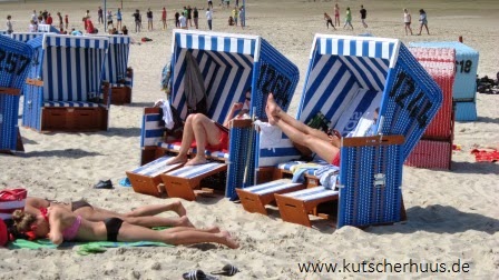 Der Langeooger Strand ist in einem Bade-, Sport-, Hunde-, Drachen- und Burgenstrand aufgeteilt.