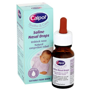 saline nasal drops for baby