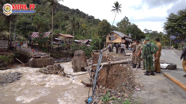 Keadaan Terakhir Lokasi Rumah Yang Diterjang Banjir Bandang dan Longsor Kubu Perahu, Liwa Lampung Barat