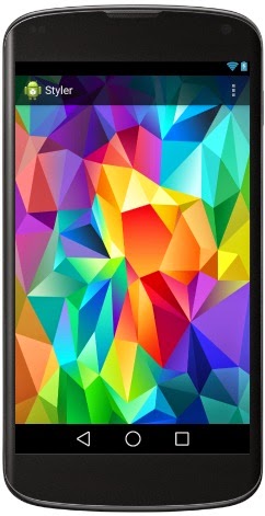 Action bar translúcida