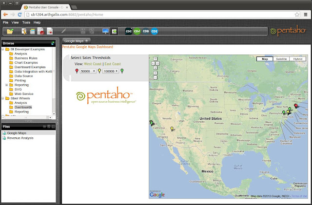 Open design and architecture: Configuring the Google Maps Dashboard ...