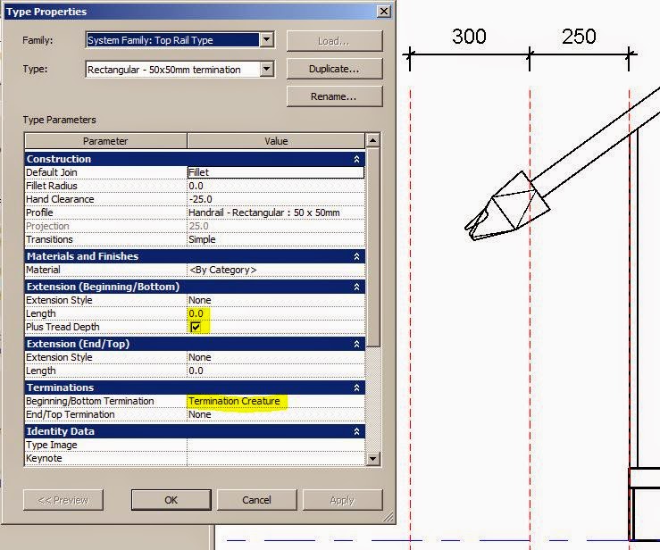 RevitCat: Weird Revit Railing Stuff - part 4 - Handrail Terminations