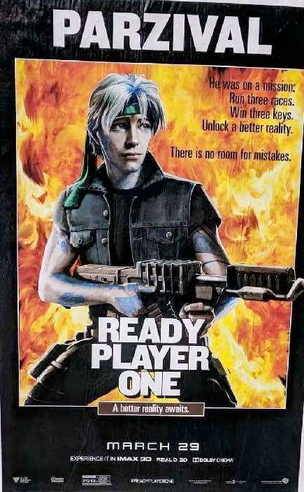 Jonathan Pitt - Ready Player One - Movie Poster