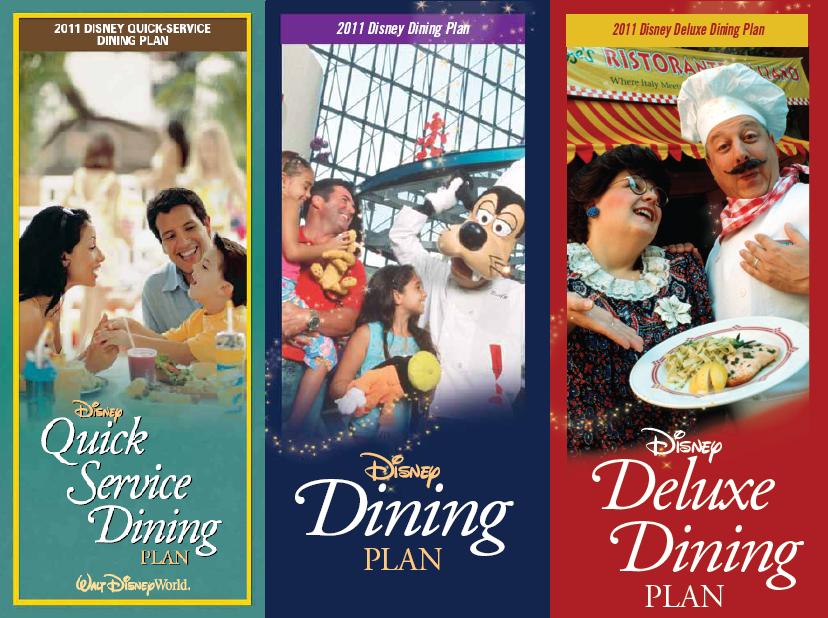 GUIA WDW 3. Disney Dining Plan