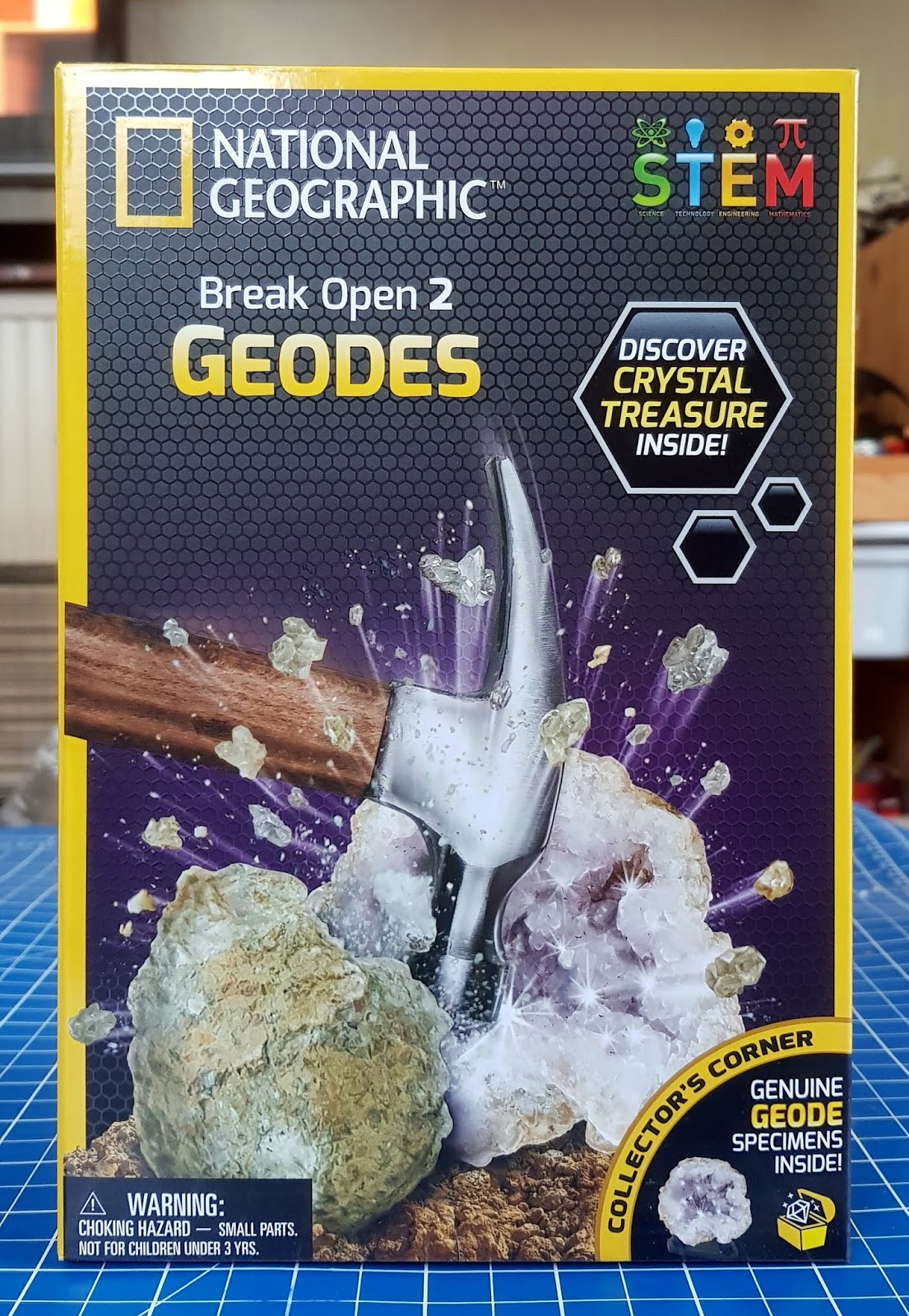 What is the best way to crack open geodes. These are small about 1