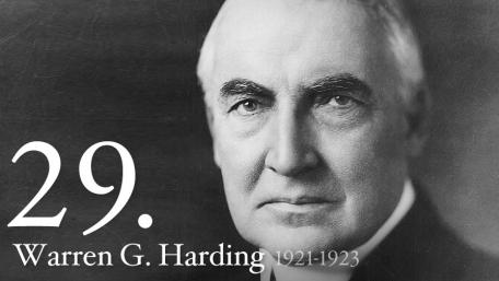WARREN G. HARDING 1921-1923