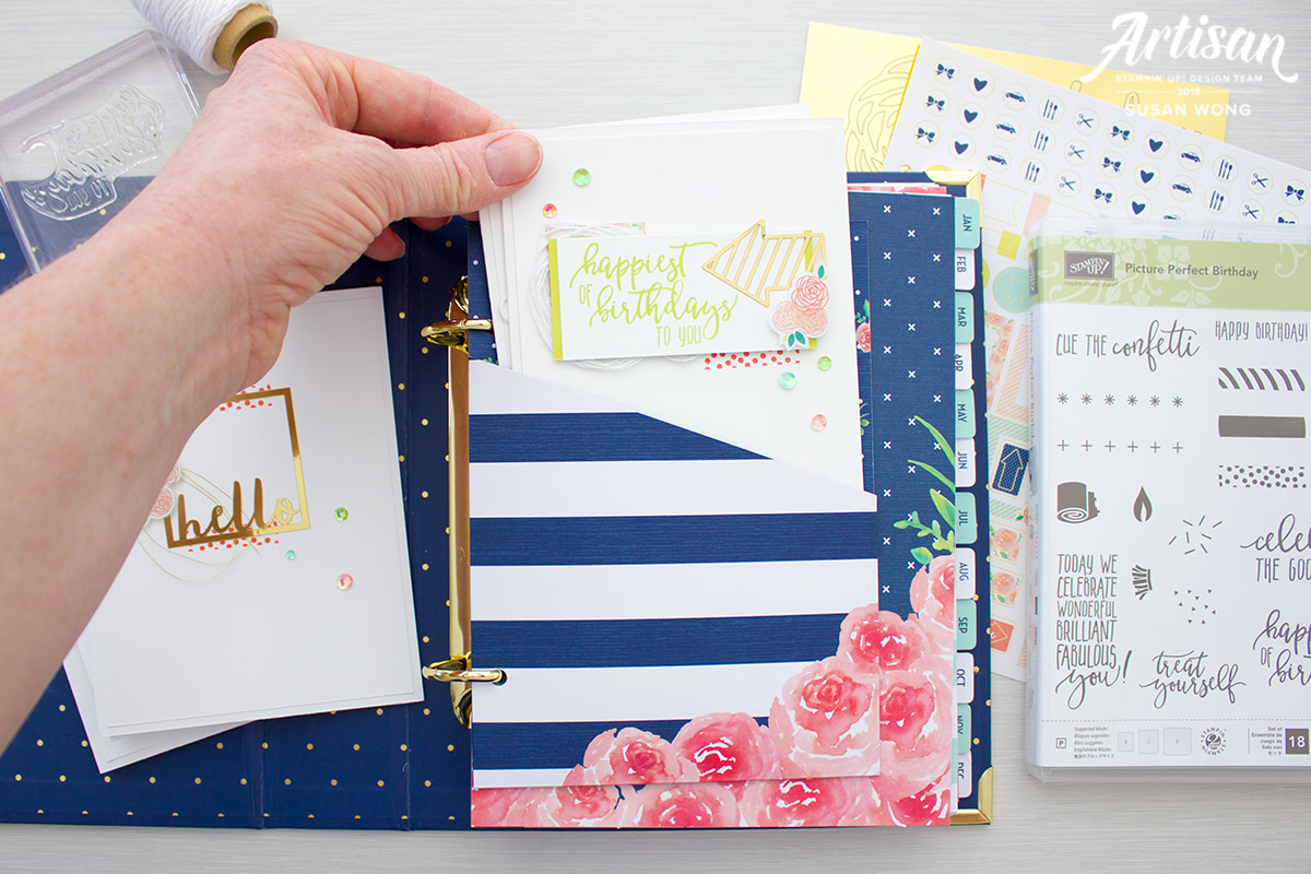 Love Today Planner Kit Cards Stampin' Up! Corporate Blog