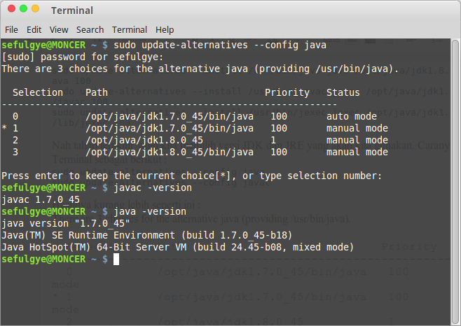 Cara Install Jdk Di Linux Mint PurbaPedia