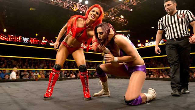 Eva Marie vs Cassie - WWE NXT 