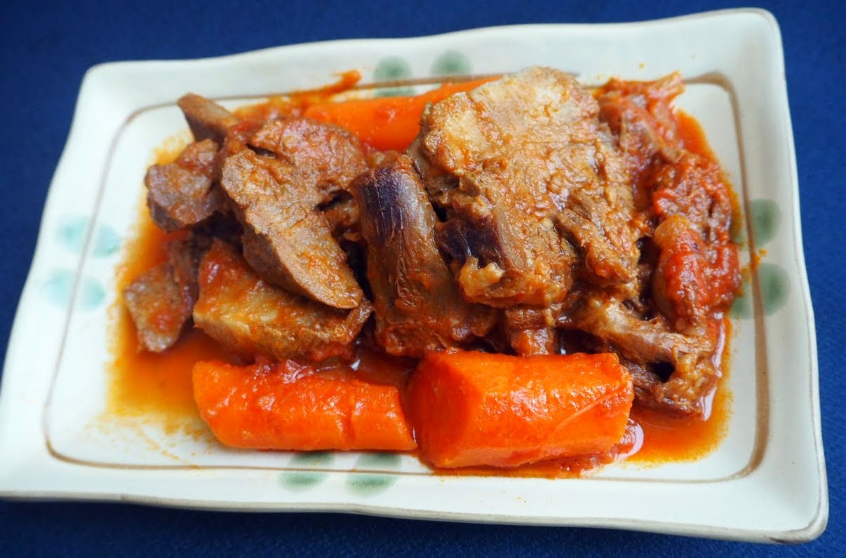 健康快活人 鮮茄炆牛脷 Braised Ox Tongue
