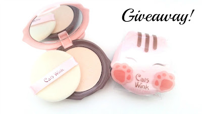 Tonymoly Cats Wink Clear Pact Giveaway!