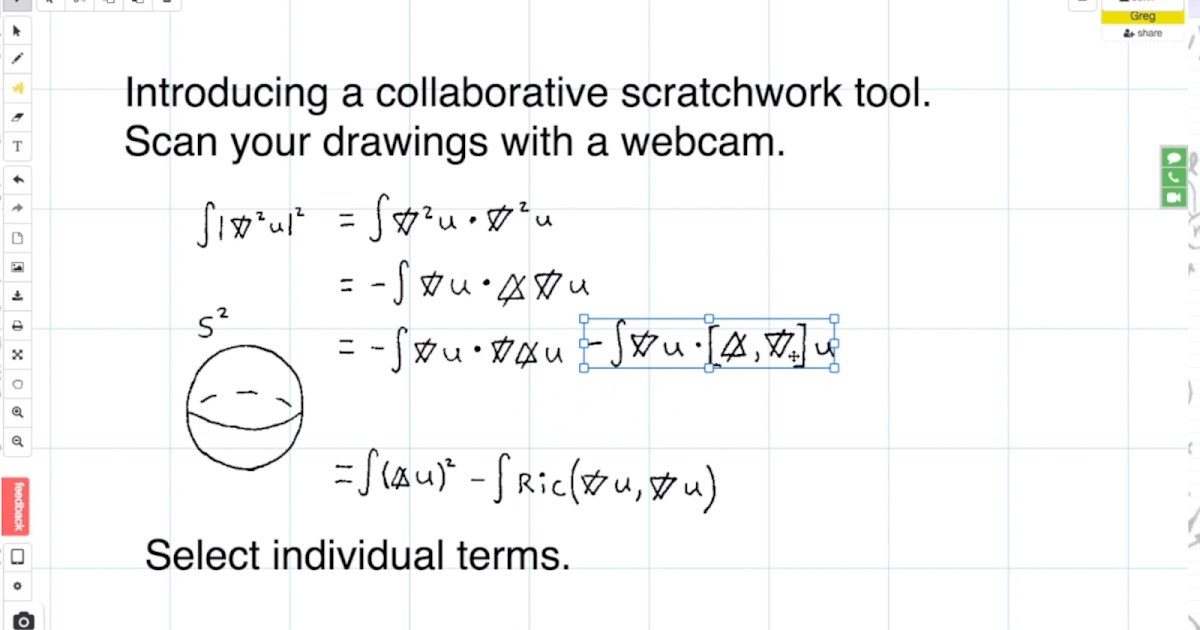 Free Technology for Teachers Scratchwork.io A Video Whiteboard for