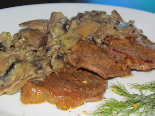 Vita Stroganoff / Beef stroganoff