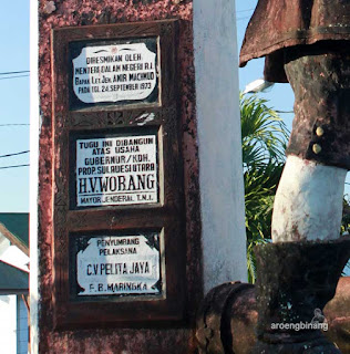 patung sarapung korengkeng tondano minahasa sulawesi utara