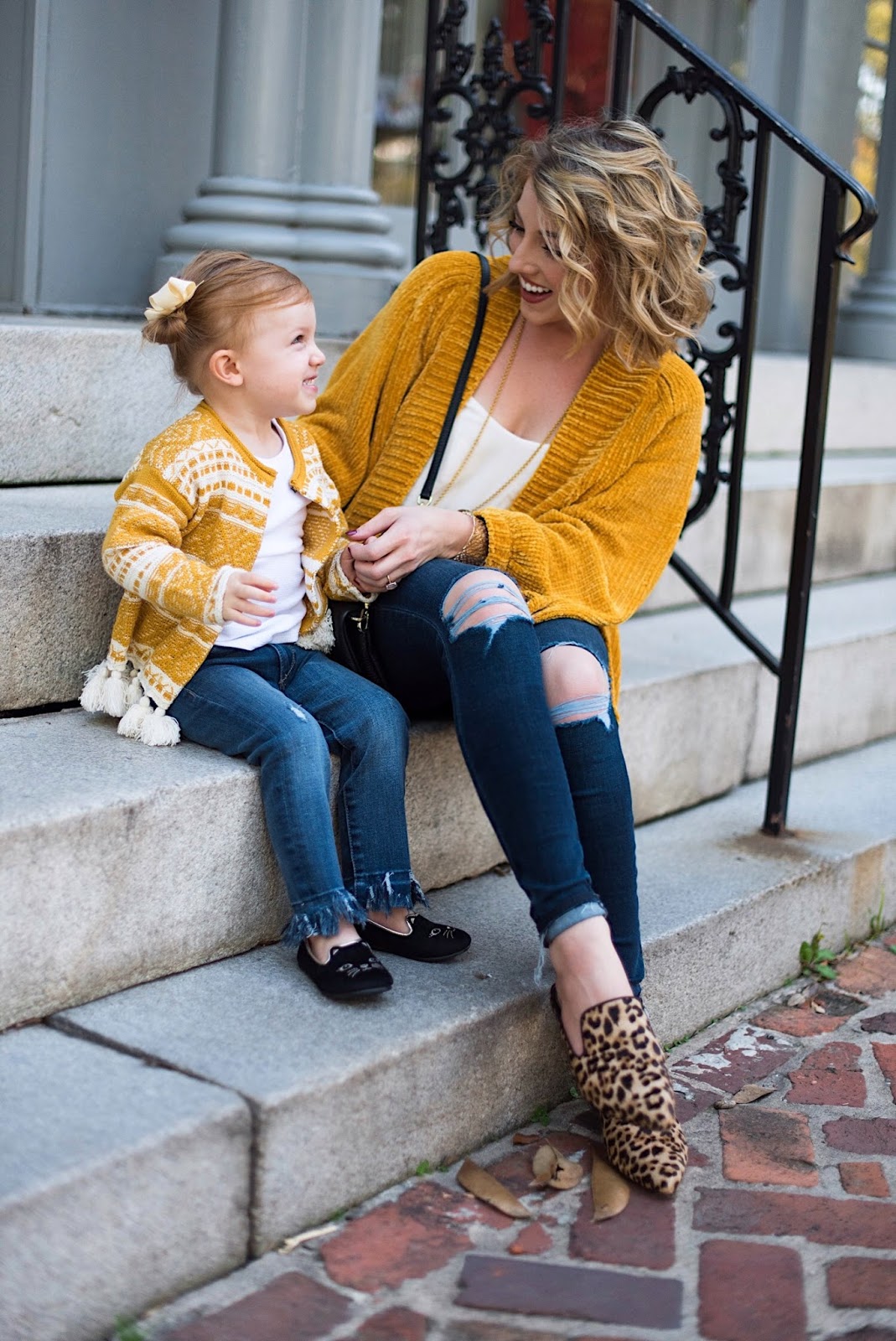 Mommy & Me Look for Fall - Something Delightful Blog