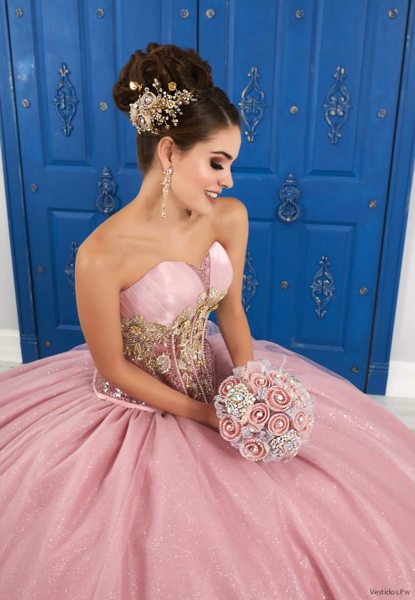 Más de 18 Vestidos de XV Color Rosa [COLECCIÓN 2019] | Vestidos | Moda 2019 -