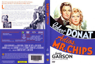 Caratula, cover, dvd: Adiós, Mr. Chips | 1939 | Goodbye Mr. Chips 