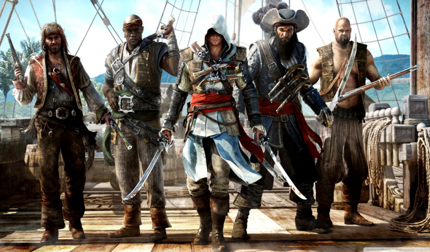 Assassins Creed 4 Background Desktop Hd Wallpaper