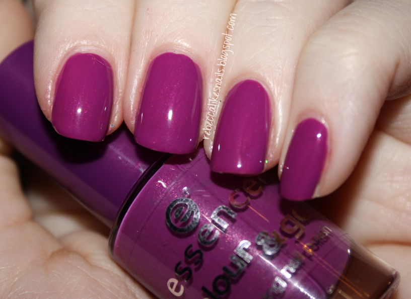 rebecca likes nails: Essence Colour & Go - Swatch Spam!