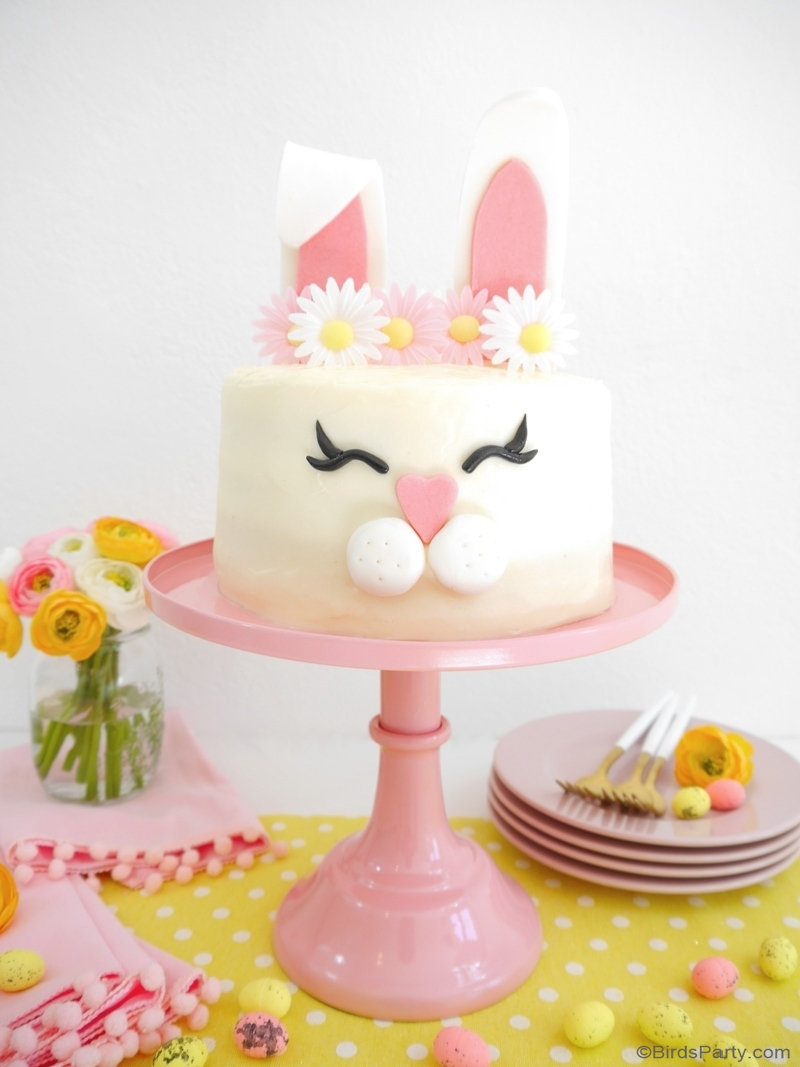 How to Make an Easter Bunny Cake ???????????? - Party Ideas | Party ...